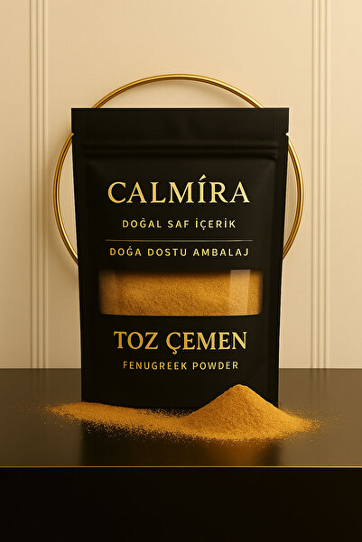 CALMİRA Çemen Tozu 90 g ( Boy Otu - Poy ) - Taze Öğütülmüş - Toz