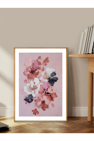 Tuba Decor Tablo dintr-o singură bucată cu rame din lemn pentru sufragerie, s...