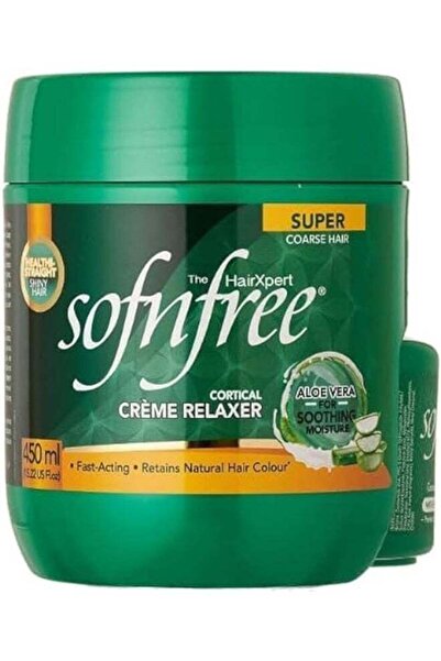 SOFN'FREE كريم فرد الشعر لشعر ناعم كالحرير - 450 مل