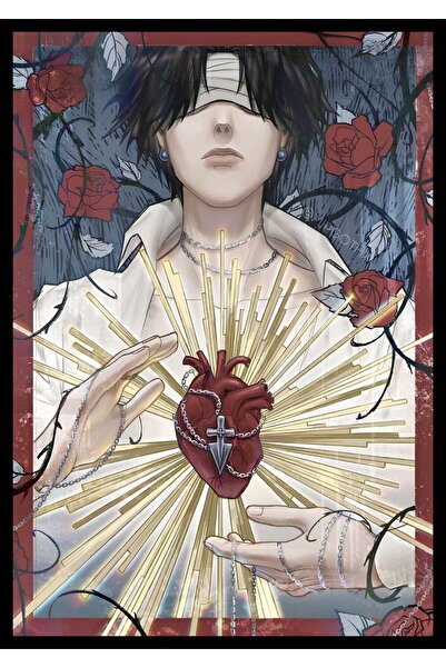 BONANZA Hunter x Hunter Chrollo Lucifer 3 Ahşap Poster