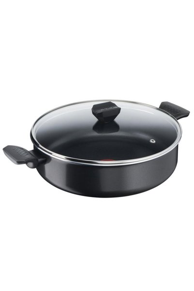TEFAL B56772 Titanyum 1X SimplyClean Kısa Tencere 28 cm
