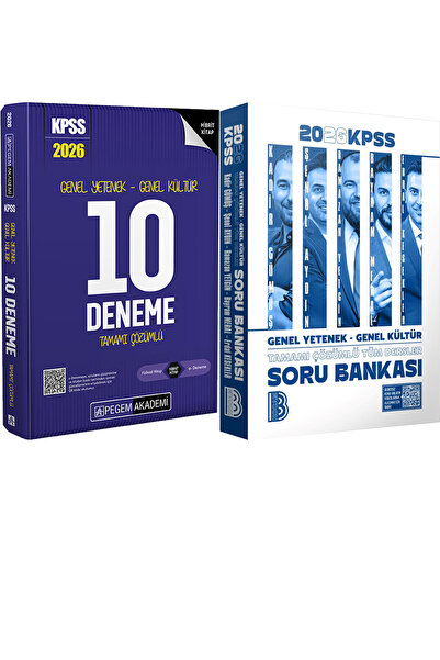 Benim Hocam Yayınları 2026 KPSS Tüm Dersler Tamamı Çözümlü Soru Bankası - KPS...