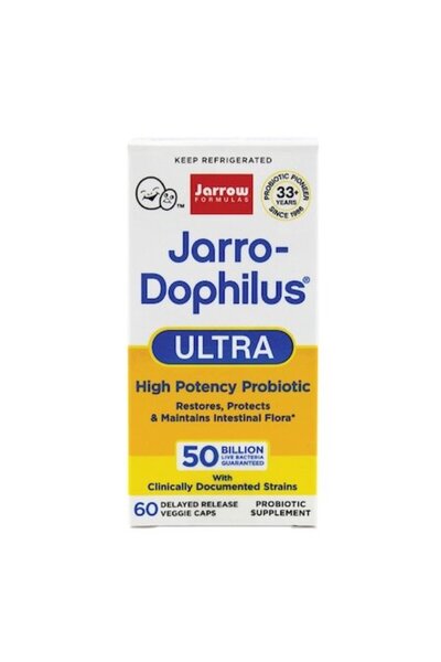 Secom Supliment alimentar Probiotice Jarro-Dophilus Ultra flacon cu 60 capsule,