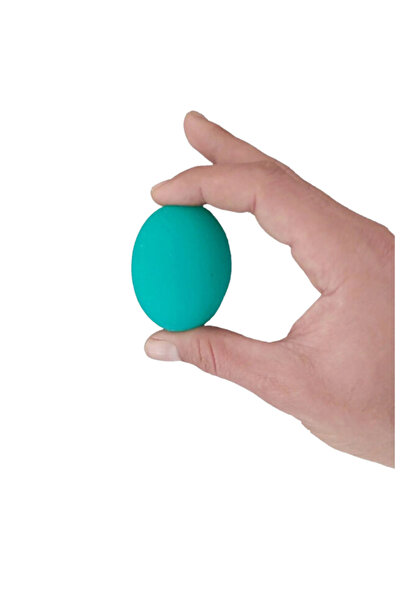 RYLMED كرة سيليكون لتخفيف التوتر، كرة علاجية بيضاوية الشكل، كرة تقوية اليد والمعصم والأصابع، كرة تمارين لتخفيف التوتر