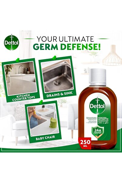 Dettol Antiseptic Disinfectant Liquid - 250 ml