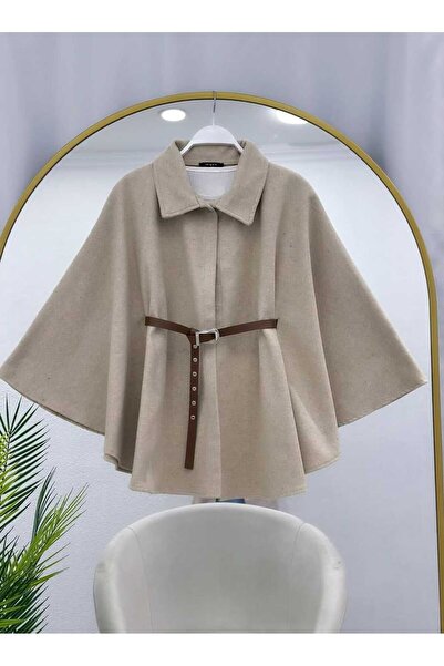 MODA VEDAT Kaşe Poncho -0300