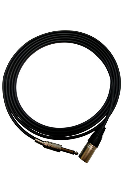 clam CL-SJXLRE15 6,3 mm Mono / XLR Erkek 1,5 Metre Enstrüman Kablosu