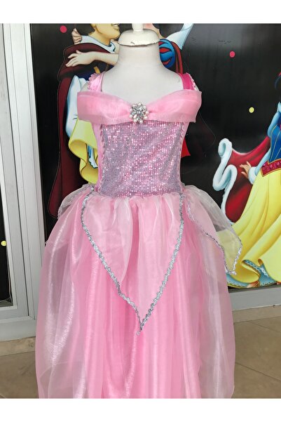 DüşlerÜlkesi Uyuyan güzel parti kostümü 7-8 yaş