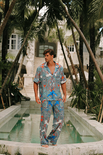 Maison Jessie Valentin İpek Saten Pantolon Takım