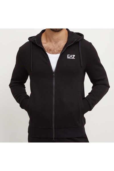 EA7 Trening M Track Suit HOODIE FZ CH BR
