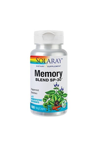 Secom Supliment alimentar Memory Blend Solaray, 100 capsule