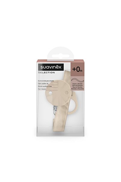 Suavinex Pacifier chain, beige, Wonderland,