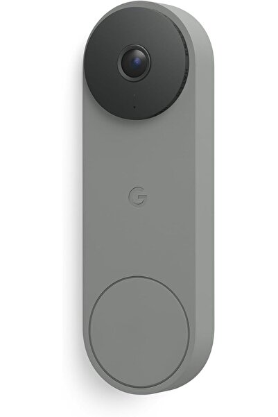 Google Nest 3rd Gen Doorbell Wired- 2K Video - Hazel GA09968-US