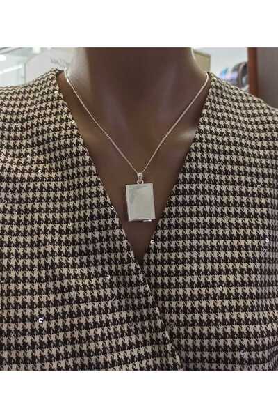 Simge Gümüş 925 Ayar Gümüş Cevşen Kolye