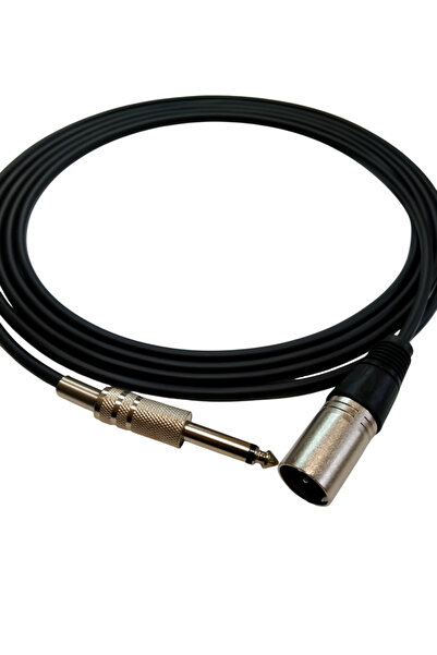 clam CL-SJXLRE15 6,3 mm Mono / XLR Erkek 1,5 Metre Enstrüman Kablosu