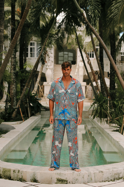 Maison Jessie Valentin İpek Saten Pantolon Takım