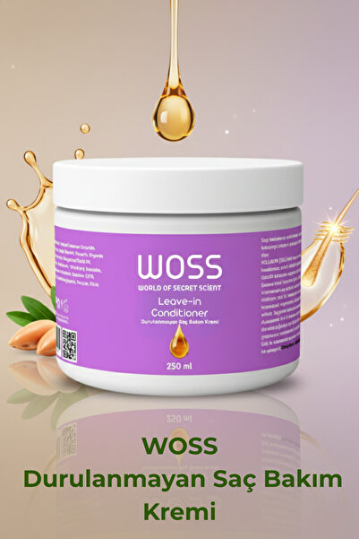 Woss Leave-in Conditioner – Durulanmayan Saç Bakım Kremi (250 ml)