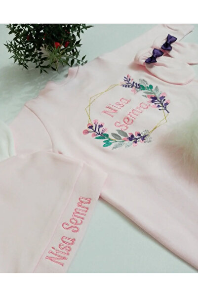 Candy Embroidered Baby Romper