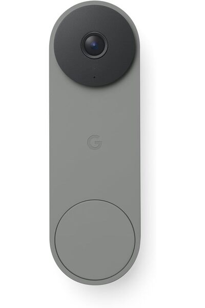 Google Nest 3rd Gen Doorbell Wired- 2K Video - Hazel GA09968-US
