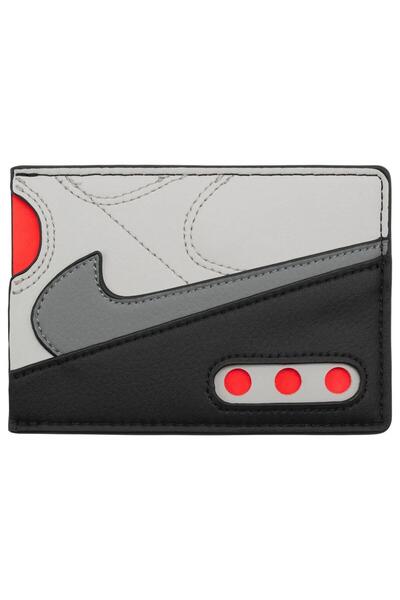 Nike N.100.9740.068.Os Icon Air Max 90 Card Wallet Unisex Wallet Gray