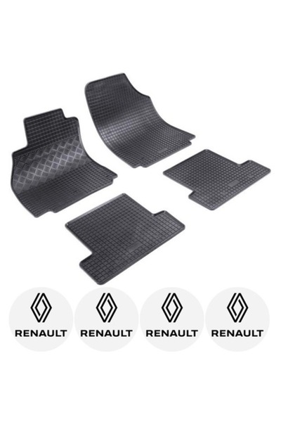 Rigum Set covorașe Renault Megane III Hatchback (11.2008 - 12.2015) cu 4 stic...
