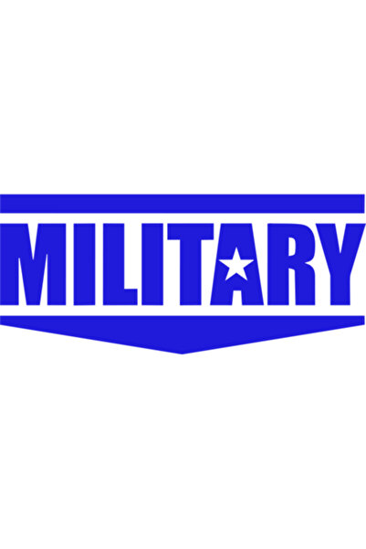 Oracal Car tuning sticker ''Military'', 20x15 cm, blue