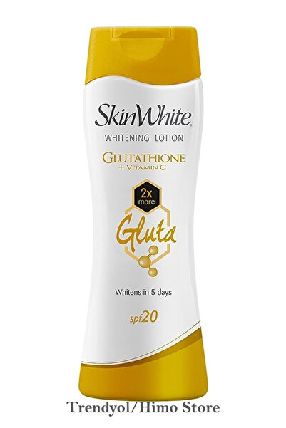 skin white لوشن تفتيح البشرة جلوتاثيون 2xGluta SPF20 - 100 مل
