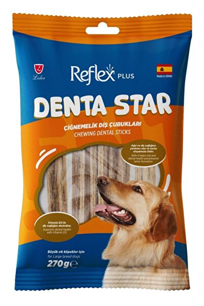 Reflex Plus Dentastar Chewing Büyük Irk Yetişkin Köpek Çiğnemelik Diş Çubukla...
