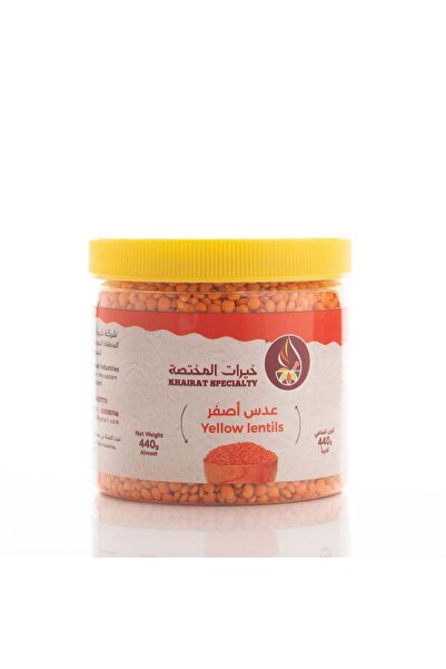 Khairat specialty Yellow lentils 440 g