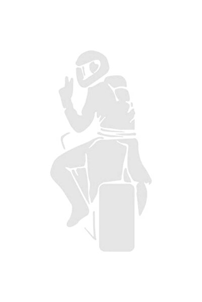 Oracal Car sticker "Biker peace", 18x9cm, white