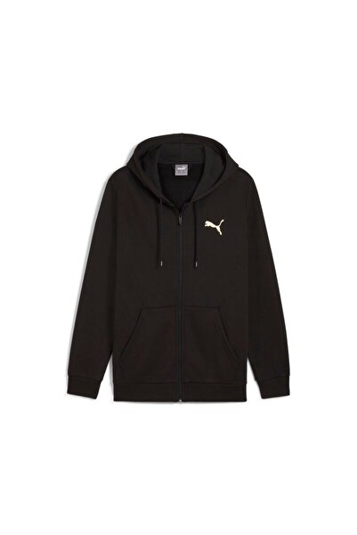 Puma Bluza cu fermoar ESS+ Logo Lab Holiday Full-Zip Hoodie Fl
