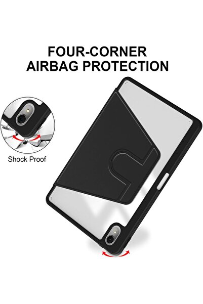 007 Moninesta Case for Huawei MatePad 11.5 S (2024) — Transparent Acrylic, Multi-angle, Pen Holder