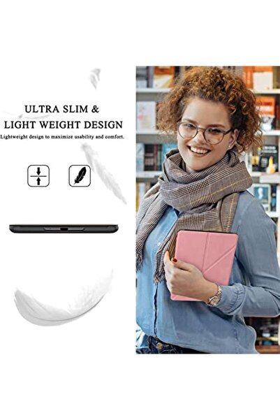 007 Case for Kindle Paperwhite 12th Gen 7in Lightweight Foldable Cover, Auto Sleep/Wake, Pink