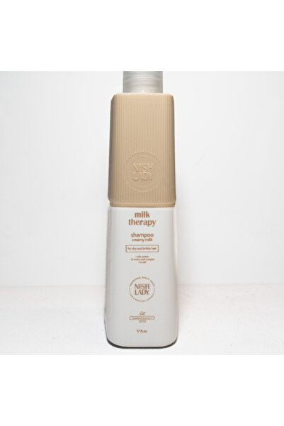 NISHLADY Șampon pentru păr – NISH LADY – Milk Therapy – 947 ml