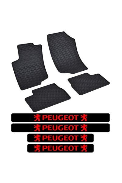 Rigum Covorașe de cauciuc pentru Peugeot 207 (2006-2012) Hatchback cu 4 autoc...