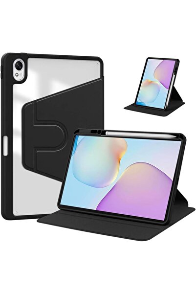 007 Moninesta Case for Huawei MatePad 11.5 S (2024) — Transparent Acrylic, Multi-angle, Pen Holder