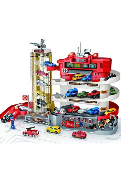 OEM Πολυώροφο πάρκινγκ και γκαράζ πυροσβεστικής με αυτοκινητάκια
