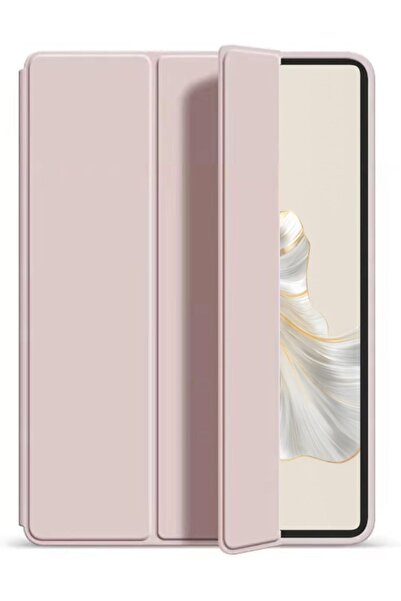 neslin Case for Honor Pad 9 12.1 inch (2024) - Slim TPU Stand Cover, Auto Wake/Sleep, Pink