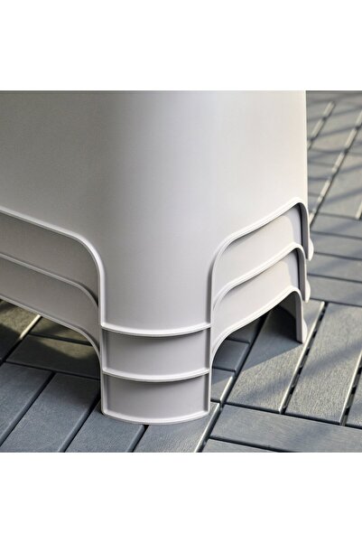 IKEA ASPAREN Planter, grey, outdoor, 89 x 38 cm