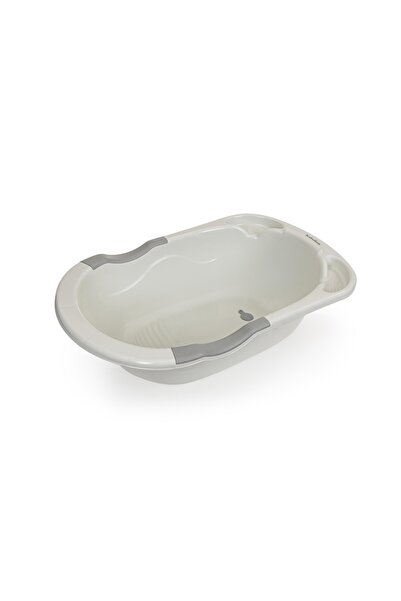 Babyjem Cadă de baie cu dop de scurgere, BabyJem, bej