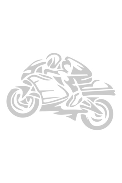 Oracal Car sticker "Motor wheelie", 20x18 cm, white