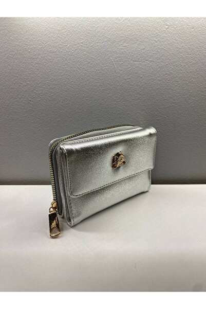 Marvelis Portofel pentru femei cu mai multe compartimente cu husă ZEBRA