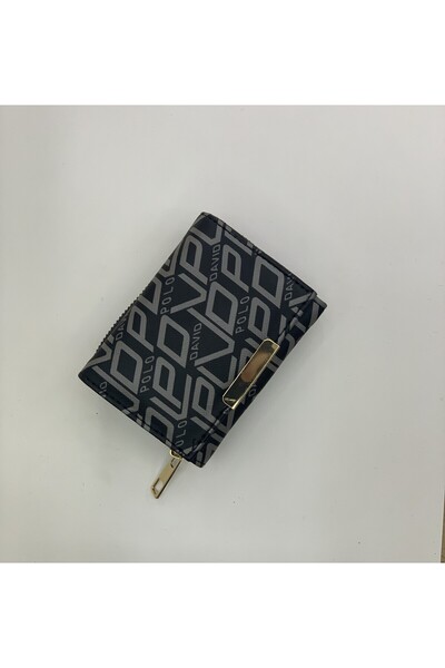 PurpleART Women's Polo Yaz Printed Small Wallet 7X11Cm