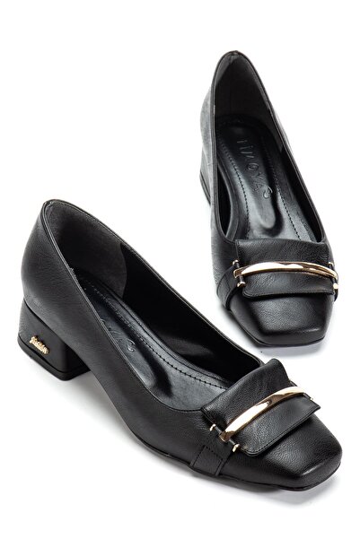 SUİNS SHOES Suins Premium Rona Model Women's Mid-Heel Shoes