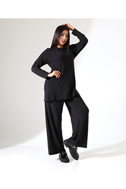 Fi'l Arz Fashion Women's Wool Viscose Plus Size Tunic