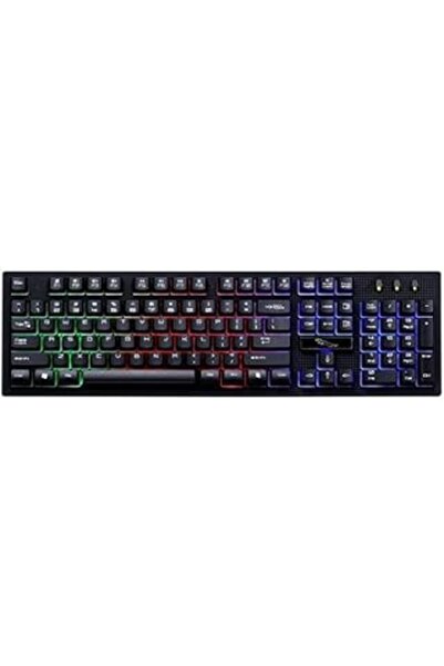 HALAMODO G20 104 Keys 7-Color Backlit Gaming Wired Keyboard