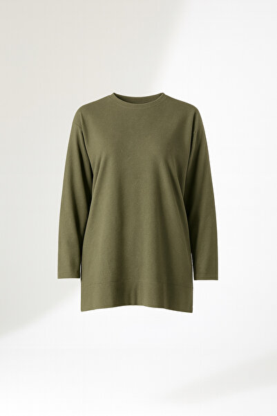 Fi'l Arz Fashion Women's Wool Viscose Plus Size Tunic