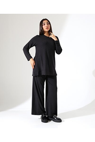 Fi'l Arz Fashion Women's Wool Viscose Plus Size Tunic