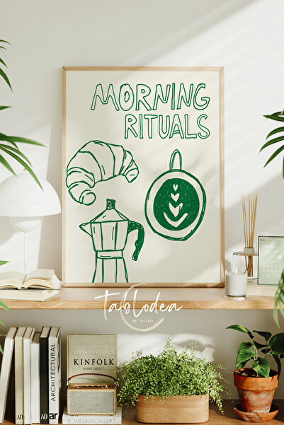 tablodea Poster înrămat cu decor minimalist în culori de cafea TD Pinterest P...