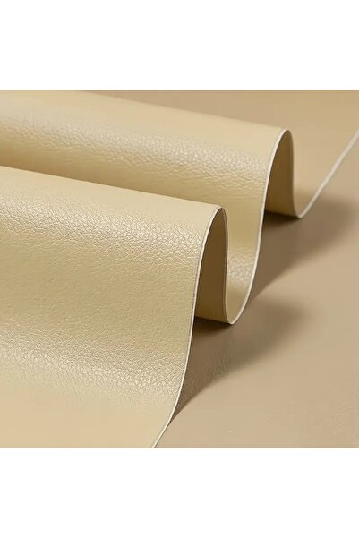 LUXER Αυτοκόλλητη μεμβράνη από οικολογικό δέρμα για καναπέ, καρέκλα, ανακαίνιση εσωτερικού αυτοκινήτου, 137x60 cm, μπεζ